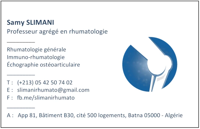 Docteur SAMY SLIMANI