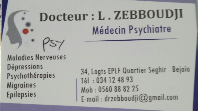 Docteur LYAZID ZEBBOUDJI